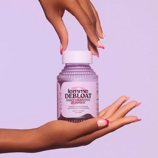 Lemme Debloat Daily Digestive Probiotic Vegan Gummies - 60ct (PRE-ORDER )