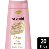 Dove x Crumbl Tres Leches Limited Edition Body Wash, 20 fl oz