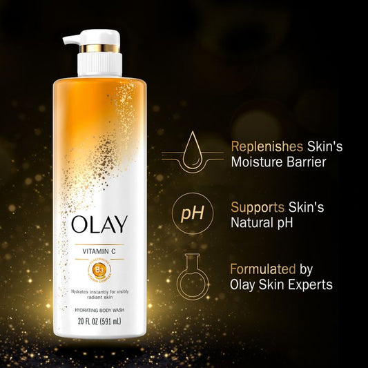 Olay Cleansing & Nourishing Body Wash With Vitamin B3 & Vitamin C