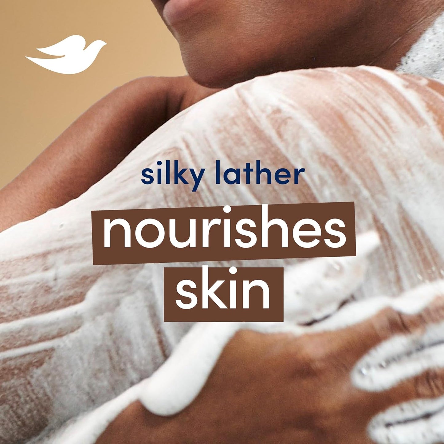 Dove Beauty Bar Women's Bath Soap Restoring Coconut & Cocoa Butter, 3.75 oz 8 Bars