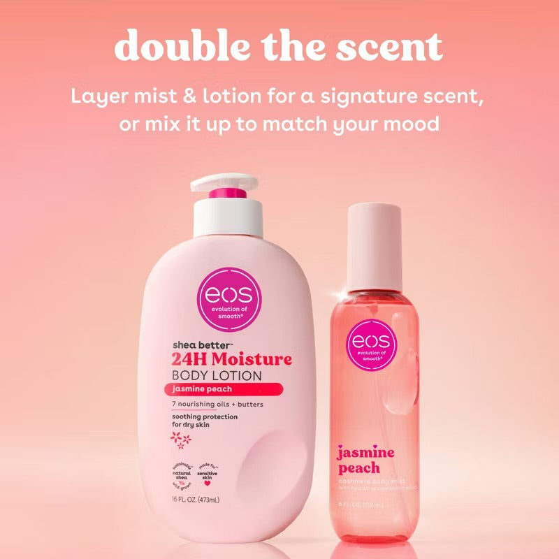 eos Cashmere Body Mist - Jasmine Peach - 6 fl oz