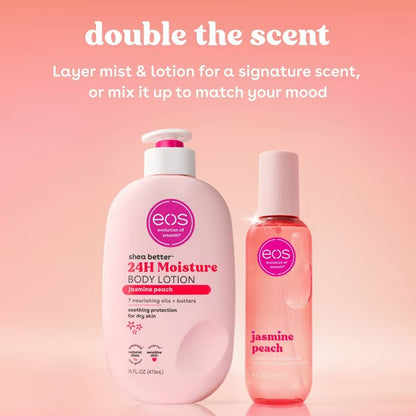 eos Cashmere Body Mist - Jasmine Peach - 6 fl oz