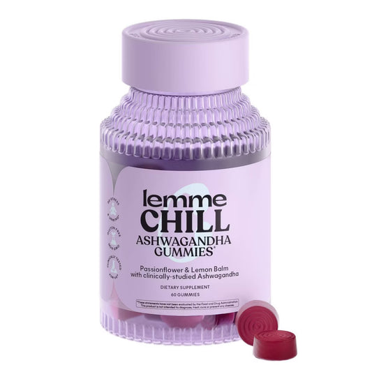 Lemme Chill De-Stress Ashwagandha Vegan Gummies - 60ct (PRE-ORDER )