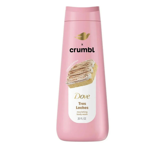 Dove x Crumbl Tres Leches Limited Edition Body Wash, 20 fl oz
