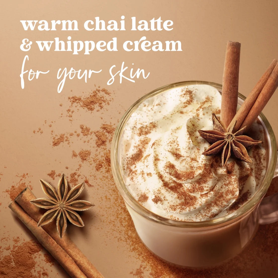 Dove Limited Edition Holiday Treats Body Scrub Spiced Chai Latte, 15 oz