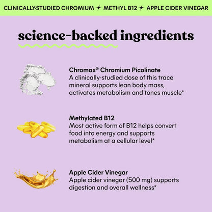 Lemme Tone Metabolism Lean Body Mass Gummies - 60ct (PRE-ORDER )