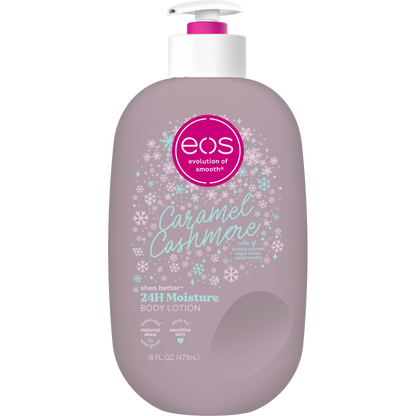 eos Shea Better 24H Moisture Body Lotion, Caramel Cashmere, 16 fl oz