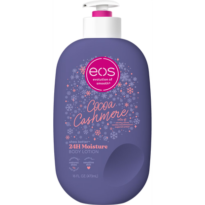 eos Shea Better 24H Moisture Body Lotion, Cocoa Cashmere, 16 fl oz