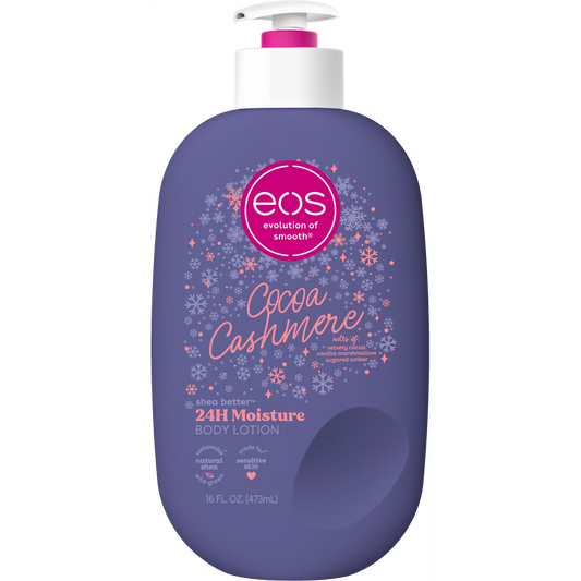 eos Shea Better 24H Moisture Body Lotion, Cocoa Cashmere, 16 fl oz