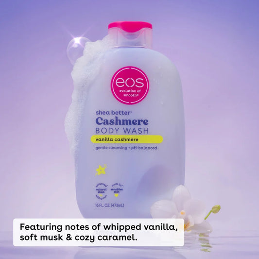 eos Shea Better Cashmere Body Wash - Vanilla Cashmere | 16 oz