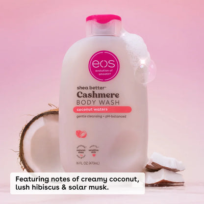 eos Shea Better Cashmere Body Wash - Coconut Waters | 16 oz.