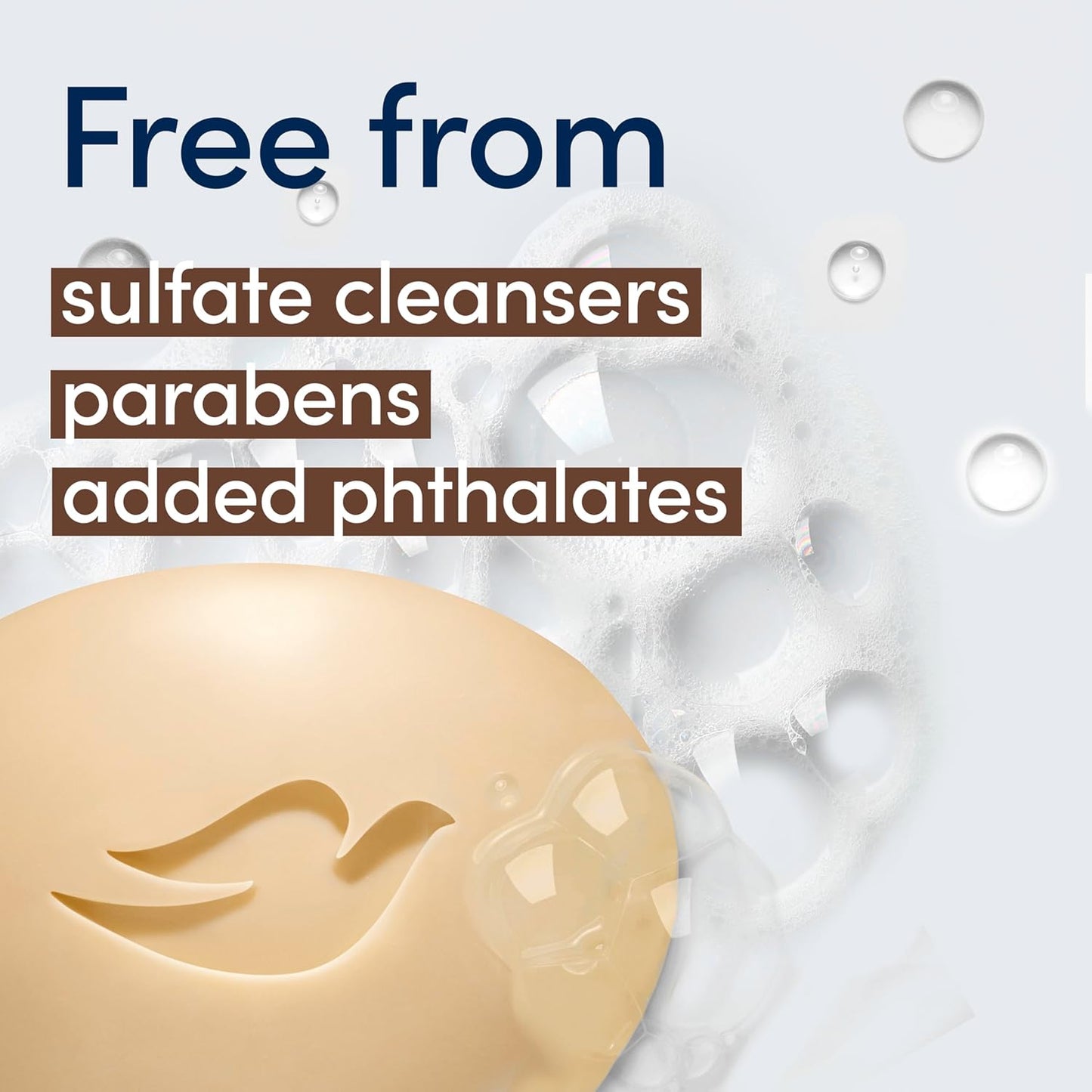 Dove Beauty Bar Women's Bath Soap Restoring Coconut & Cocoa Butter, 3.75 oz 8 Bars