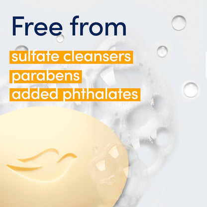 Dove Beauty Bar Women's Bath Soap Glowing Mango & Almond Butters, 3.75 oz 8 Bars