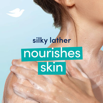 Dove Beauty Bar Women's Bath Soap Sensitive, 3.75 oz 8 Bars