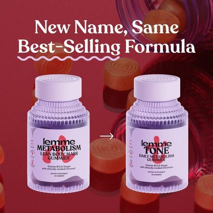 Lemme Tone Metabolism Lean Body Mass Gummies - 60ct (PRE-ORDER )