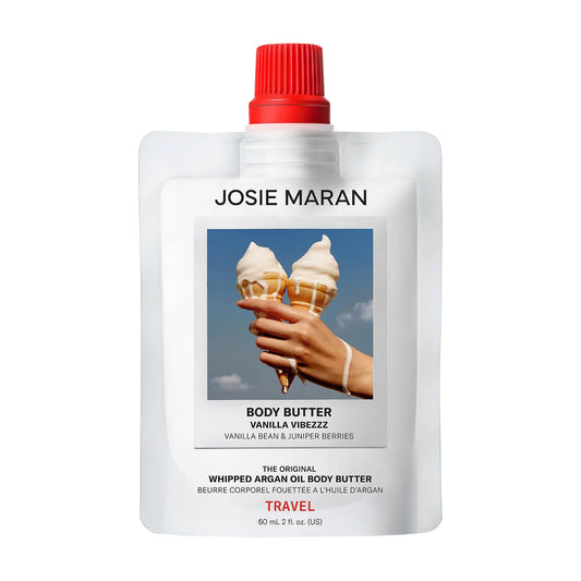 Mini Vanilla Vibezzz - Whipped Argan Oil Refillable Firming Body Butter