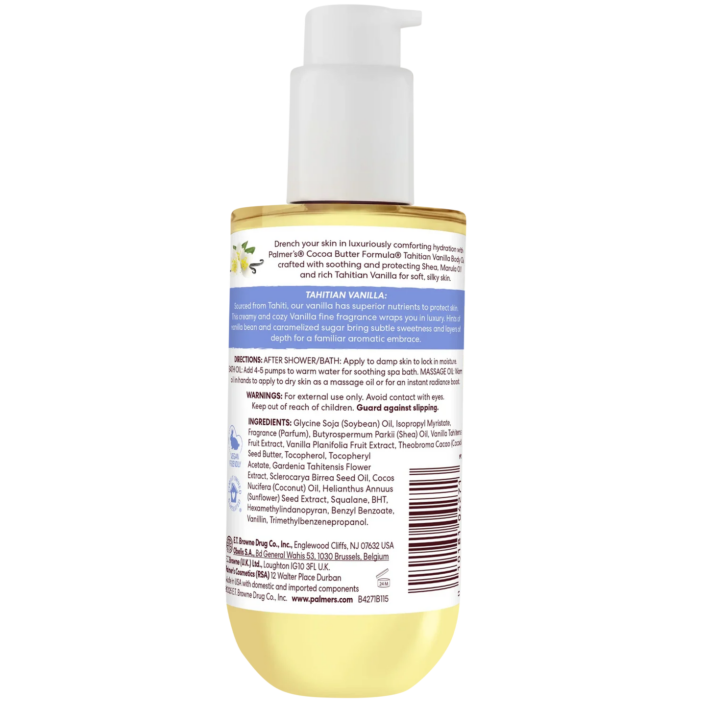 Tahitian Vanilla Moisture Drenching Body Oil