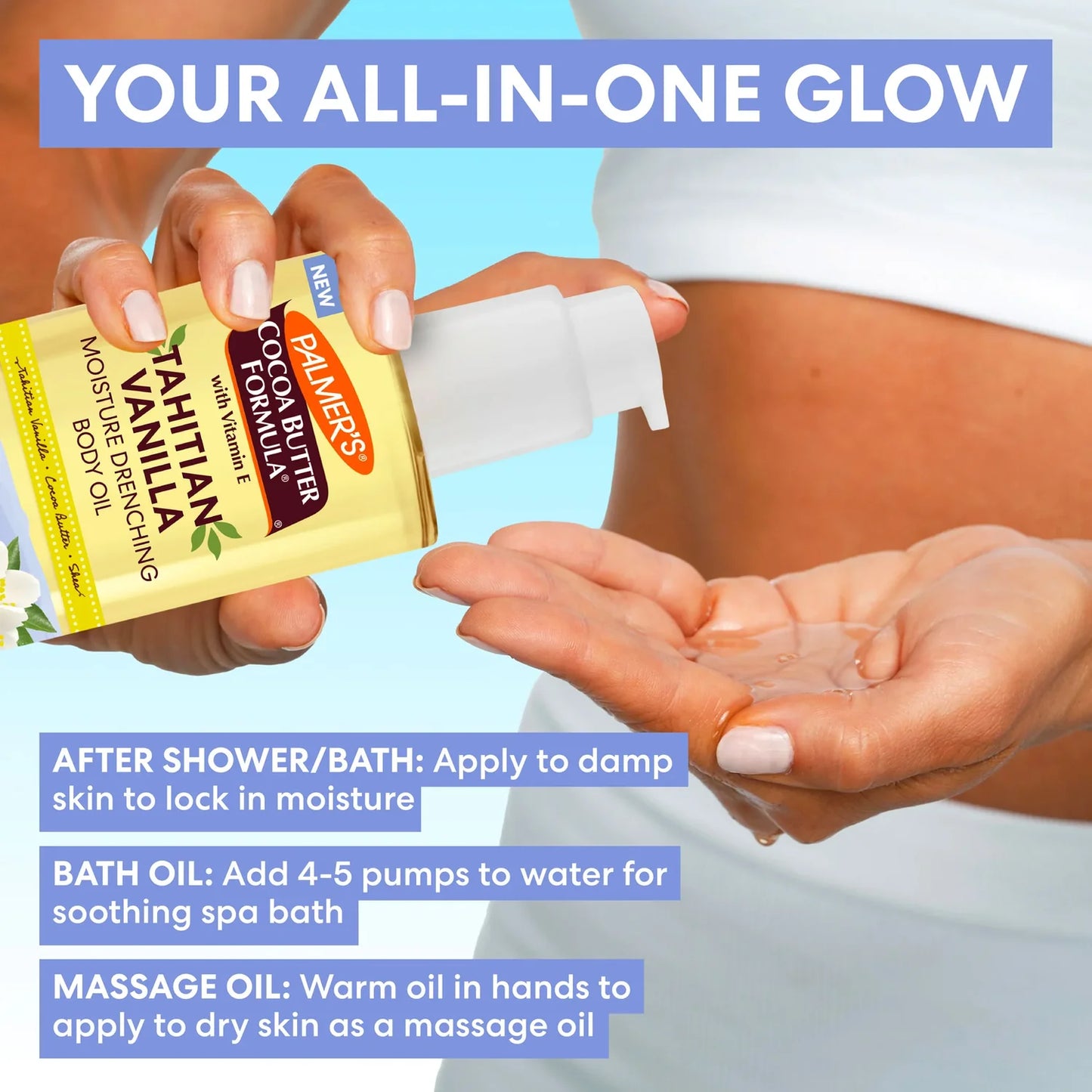 Tahitian Vanilla Moisture Drenching Body Oil