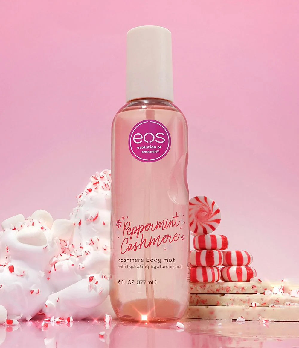 eos Holiday Body Mist -  Peppermint Cashmere 6 fl