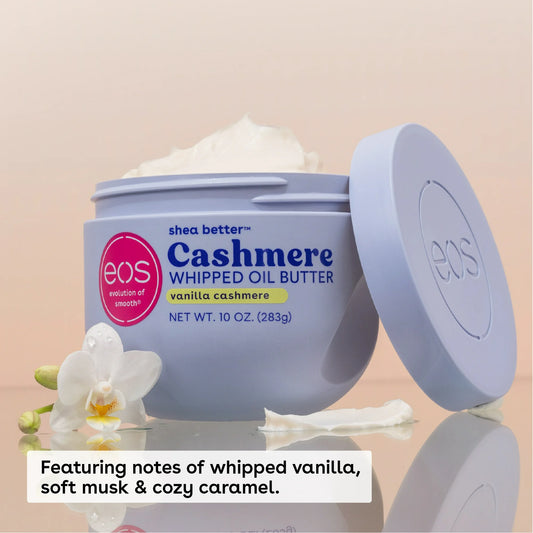 eos Shea Better Vanilla Cashmere Whipped Oil Butter, 10oz
