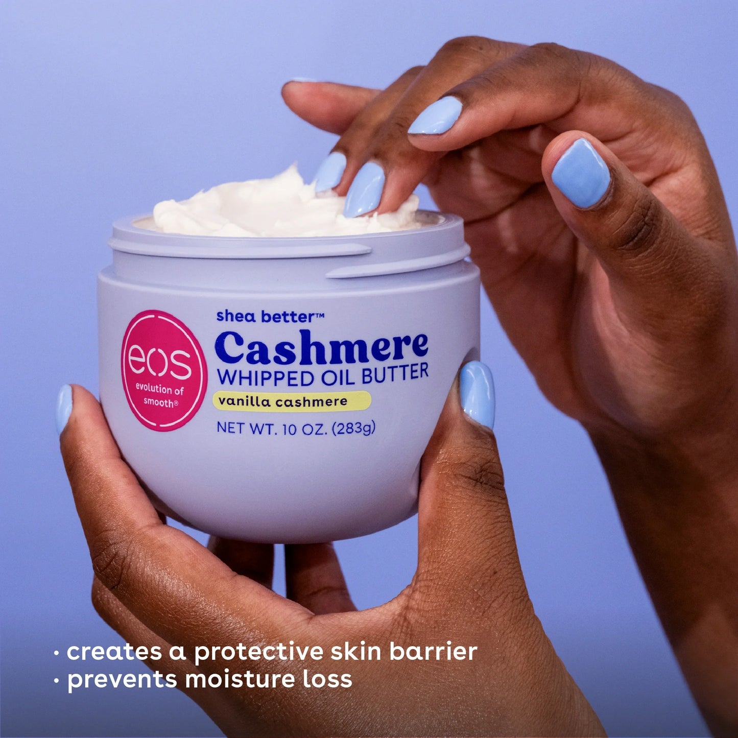 eos Shea Better Vanilla Cashmere Whipped Oil Butter, 10oz