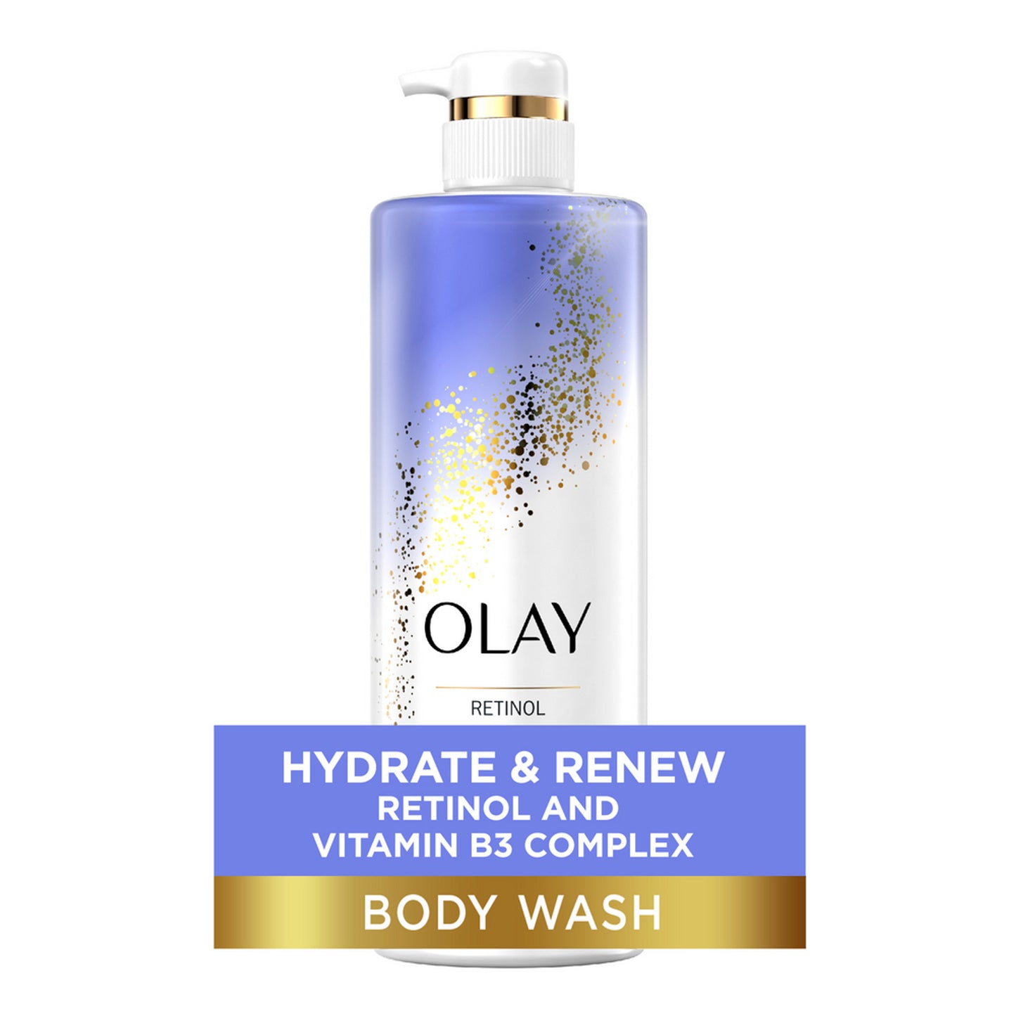 Olay Cleansing & Renewing Nighttime Body Wash With Vitamin B3 And Retinol